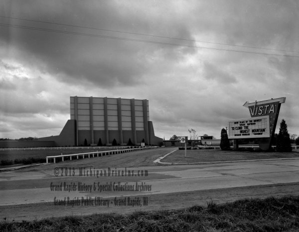 Vista Drive-In Theatre - From Grand Rapids Library (newer photo)